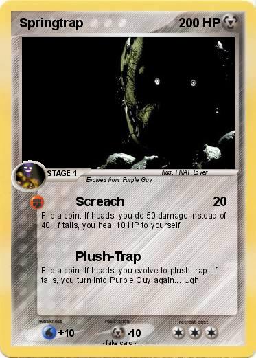 Pokemon Springtrap
