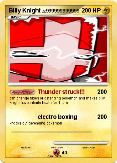 Pokemon Billy Knight