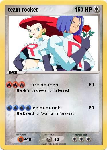 Pokemon team rocket