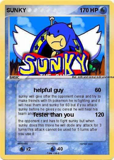 Pokemon SUNKY