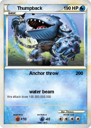 Pokemon Thumpback