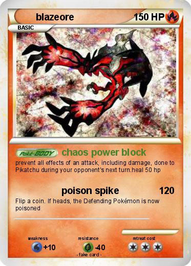 Pokemon blazeore