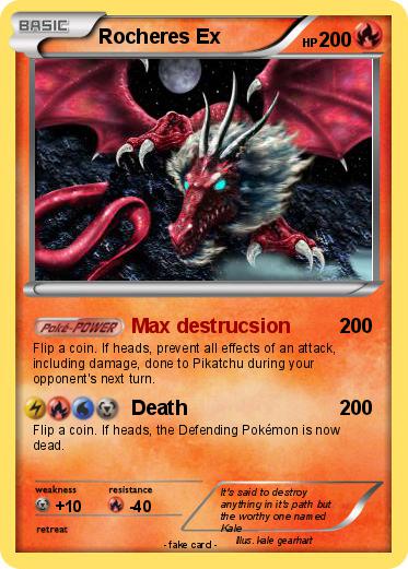 Pokemon Rocheres Ex