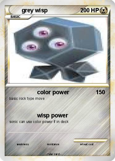 Pokemon grey wisp