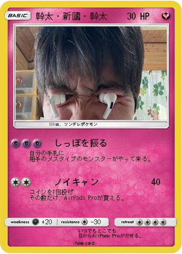 Pokemon 幹太・新國・幹太