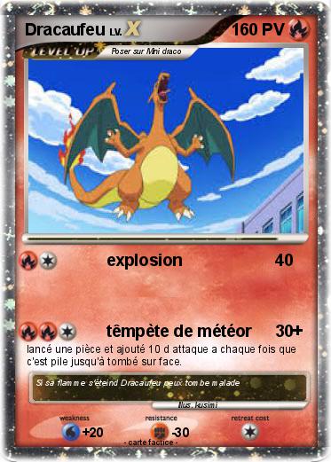 Pokemon Dracaufeu