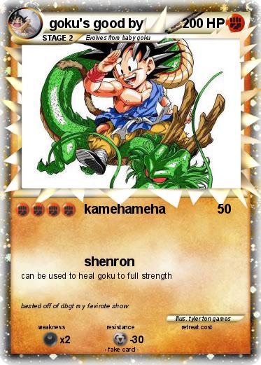 Pokemon goku's good by