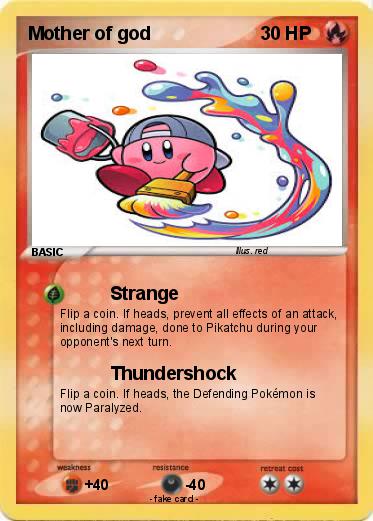 Pokemon Mother of god