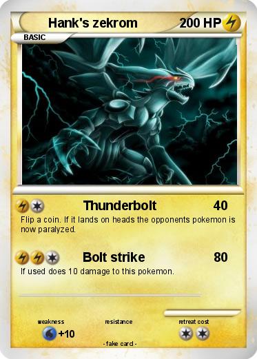 Pokemon Hank's zekrom