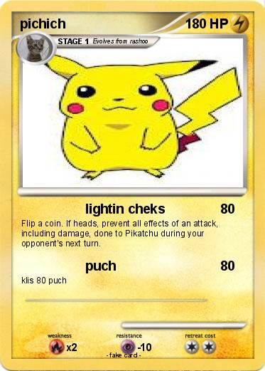 Pokemon pichich