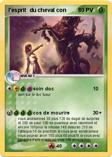 Pokemon l'esprit  du cheval con