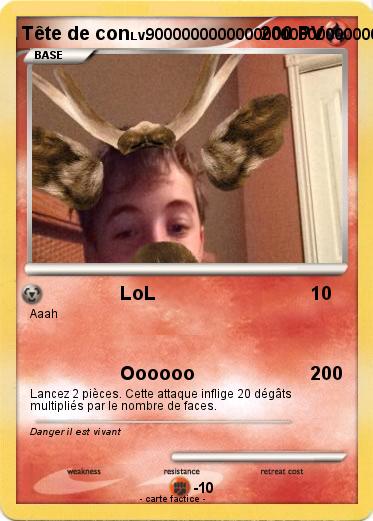 Pokemon Tête de con