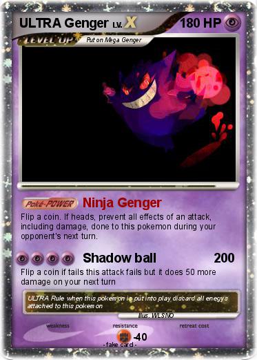 Pokemon ULTRA Genger