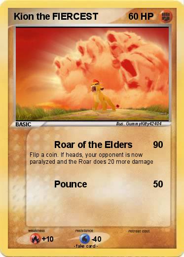 Pokemon Kion the FIERCEST