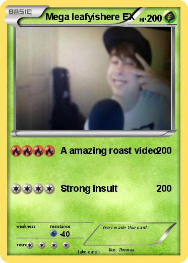 Pokemon Mega leafyishere EX