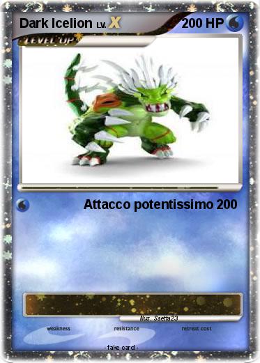 Pokemon Dark Icelion