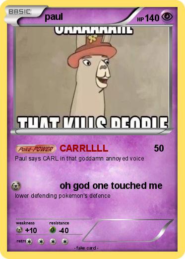Pokemon paul