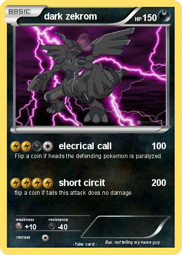 Pokemon dark zekrom
