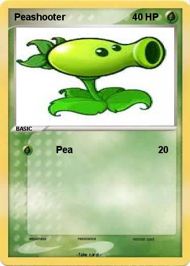 Pokemon Peashooter