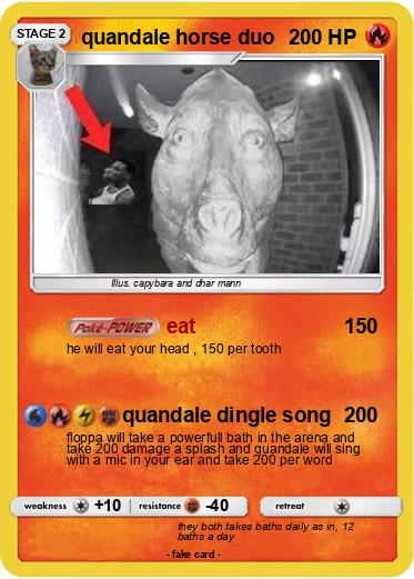 Pokemon quandale horse duo