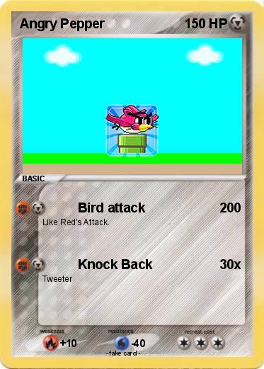 Pokemon Angry Pepper
