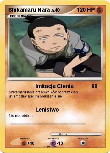 Pokemon Shikamaru Nara