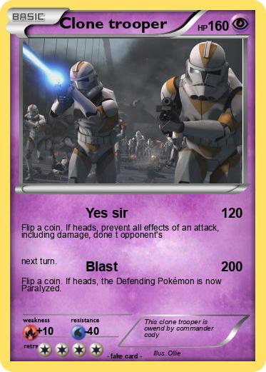 Pokemon Clone trooper