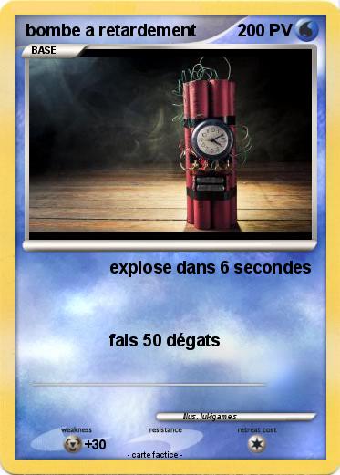 Pokemon bombe a retardement