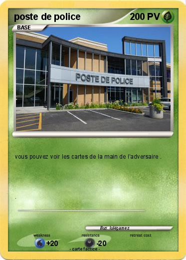 Pokemon poste de police