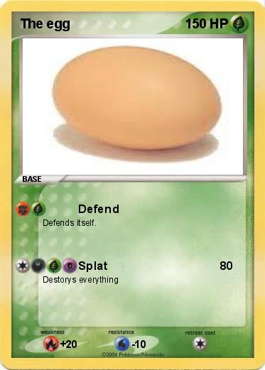 Pokemon The egg