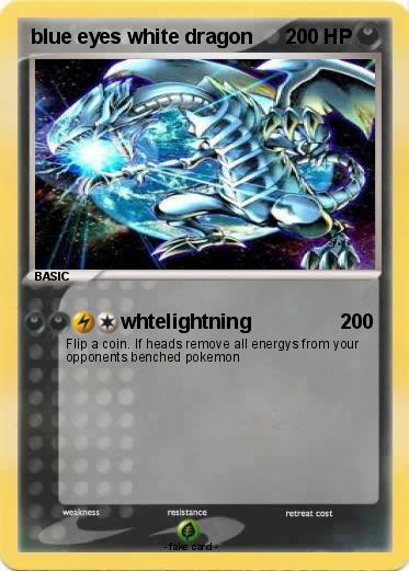 Pokemon blue eyes white dragon