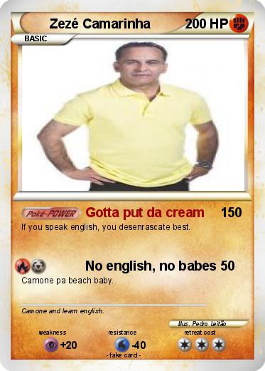Pokemon Zezé Camarinha