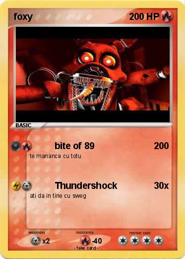 Pokemon foxy