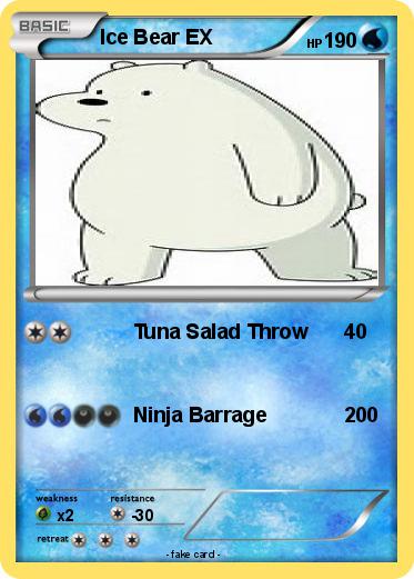 Pokemon Ice Bear EX