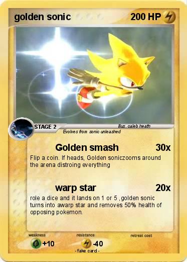Pokemon golden sonic