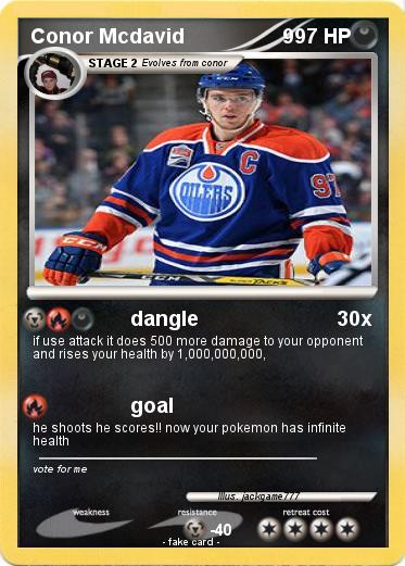 Pokemon Conor Mcdavid