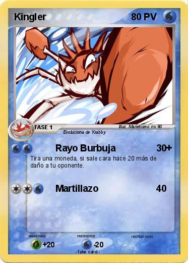 Pokemon Kingler