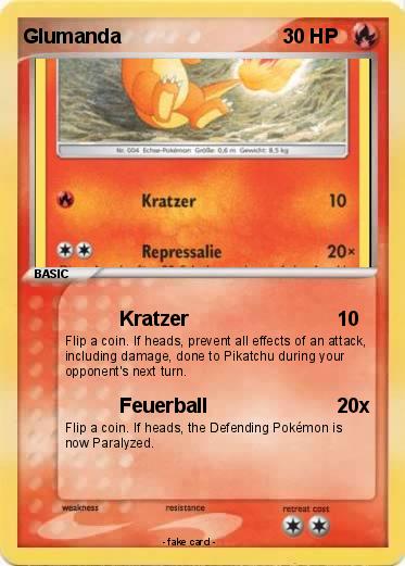 Pokemon Glumanda