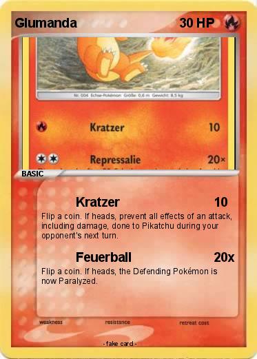 Pokemon Glumanda
