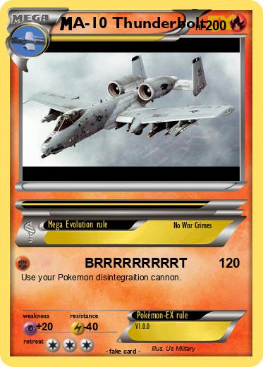Pokemon A-10 Thunderbolt