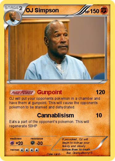 Pokemon OJ Simpson