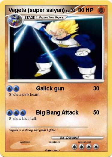 Pokemon Vegeta (super saiyan)