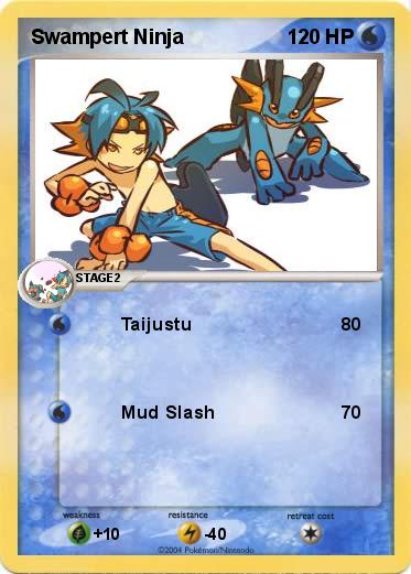 Pokemon Swampert Ninja