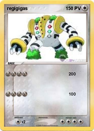 Pokemon regigigas