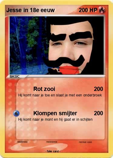 Pokemon Jesse in 18e eeuw