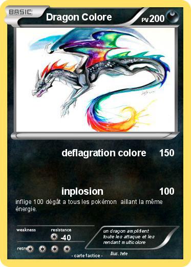 Pokemon Dragon Colore