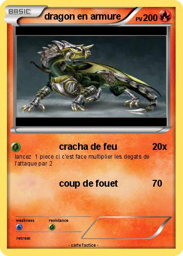 Pokemon dragon en armure