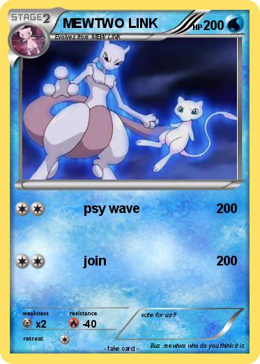 Pokemon MEWTWO LINK