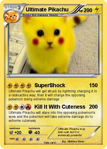 Pokemon Ultimate Pikachu