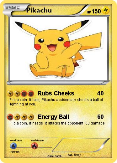 Pokemon Pikachu